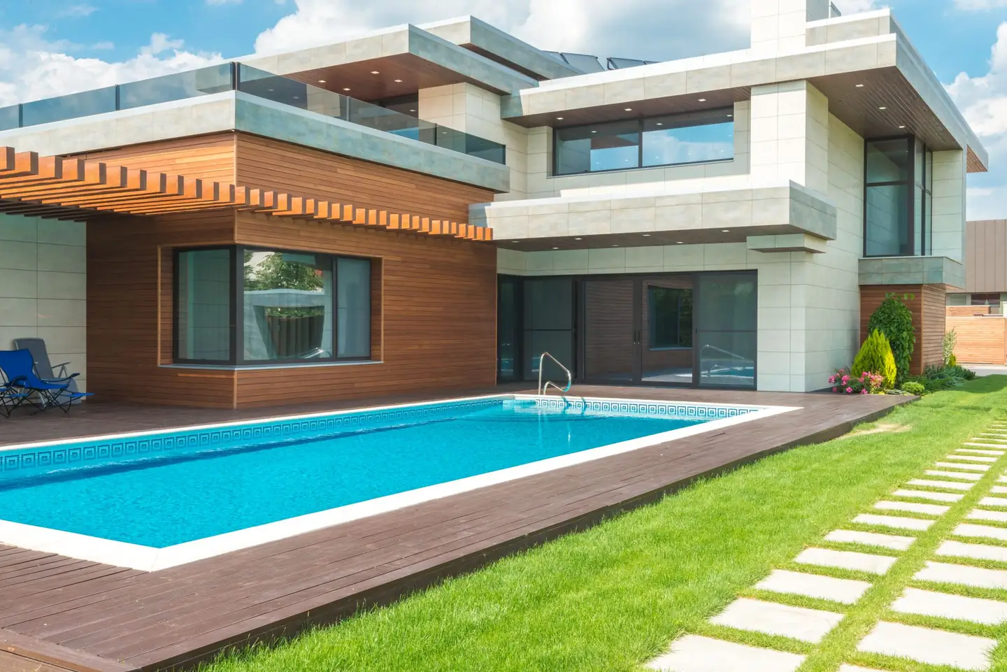 Swimming pool built in Kings Langley, NSW